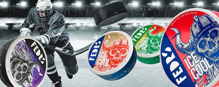 hokejista striela puky značky Fedrs do bránky